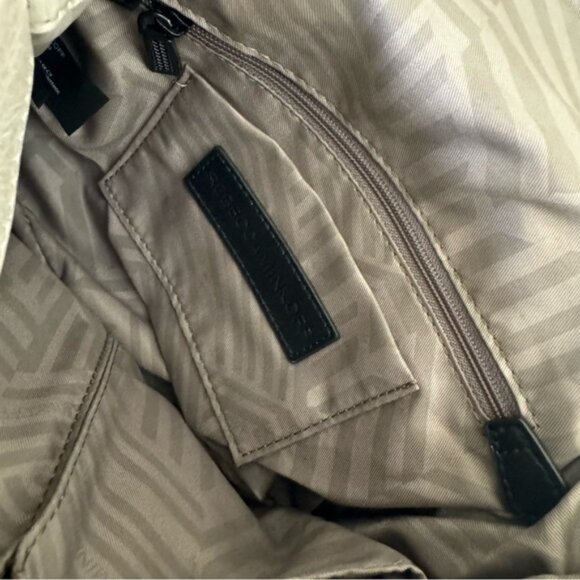 Rebecca Minkoff Vanity Saddle Bag Leather Bag Shoulder Crossbody Handle Western - Picture 14 of 16